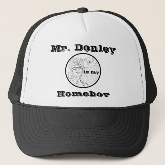 Donley is mijn Homeboy Trucker Pet (Voorkant)