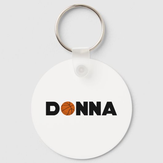 Donna Basketball Sleutelhanger (Voorkant)