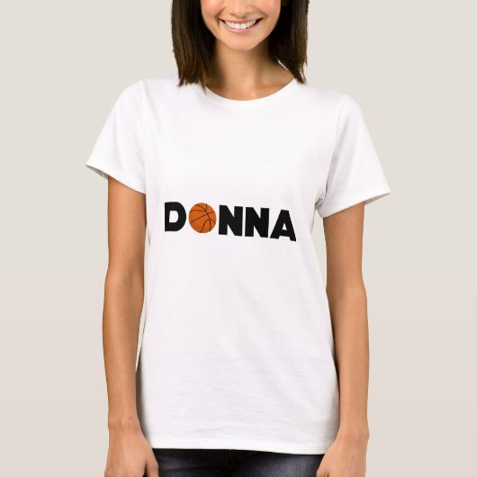 Donna Basketball T-shirt (Voorkant)
