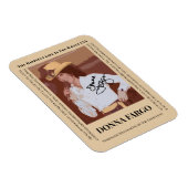 DONNA FARGO Flexibele fotomagneet, 3 "x4" Magneet (Rechterzijde)