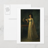 Donna Joaquina Tellez-Giron, dochter van de Duke Briefkaart (Voorkant / Achterkant)