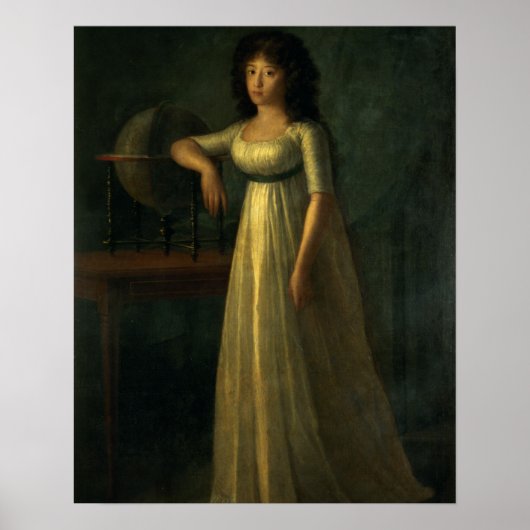 Donna Joaquina Tellez-Giron, dochter van de Duke Poster (Voorkant)