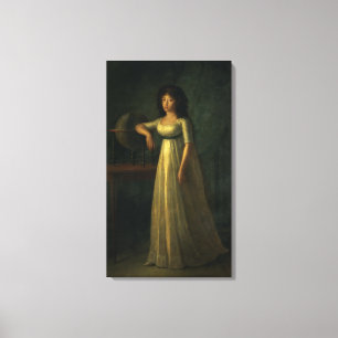 Donna Joaquina Tellez-Giron, dochter van de hertog Canvas Afdruk