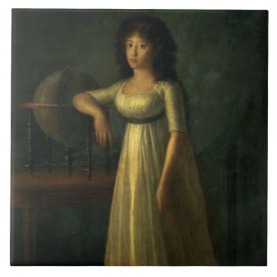 Donna Joaquina Tellez-Giron, dochter van de hertog Tegeltje