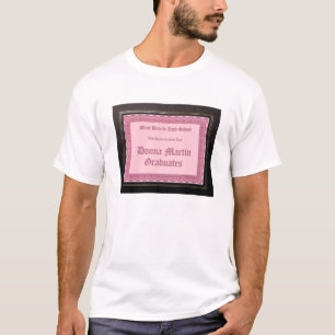 Donna Martin Graduates diploma t shirt