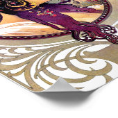 Donna Orechini van Alphonse Mucha Poster (Hoek)