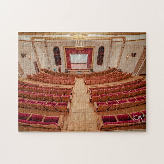 Donna Reed Theatre in Denison, Iowa. Legpuzzel (Horizontaal)