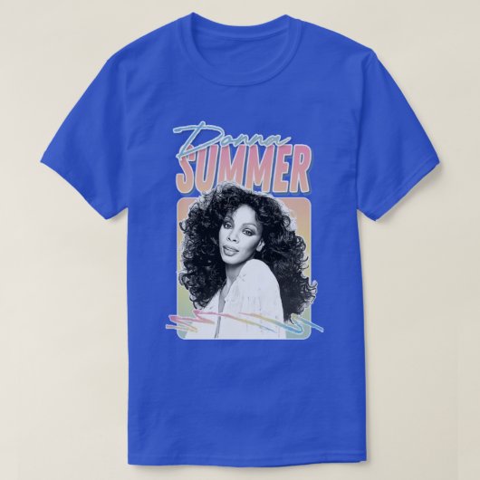 Donna Summer Retro Style Fan Art Design9 T-shirt (Design voorkant)