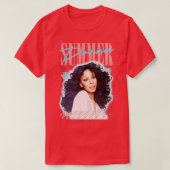 Donna Summer Retro Style Fan Art Design T-shirt (Design voorkant)
