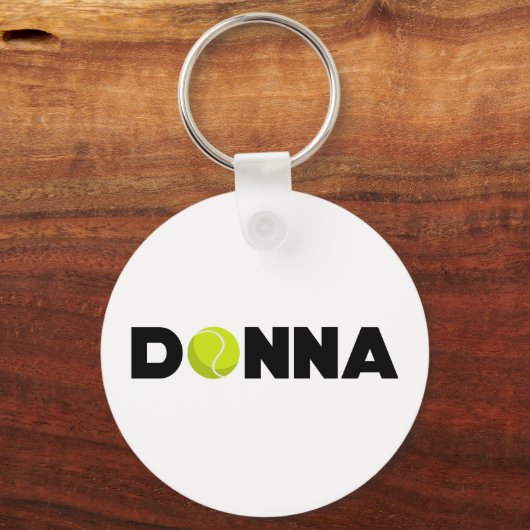 Donna Tennis Sleutelhanger (Voorkant)