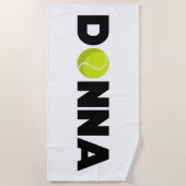 Donna Tennis Strandlaken (Voorkant)
