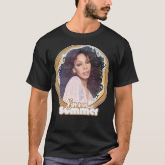 Donna Zomer Retro Stijl Fan Art Design4 T-shirt