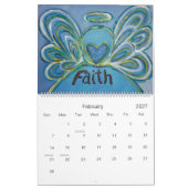 DonnaBellas Angels Word Art Calendar Kalender (Feb 2027)