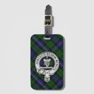 Donnachaidh (Robertson) Hunting tartan, Crest Bagagelabel