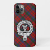 Donnachaidh (Robertson) Red tartan Crest Case-Mate iPhone Case (Achterkant)