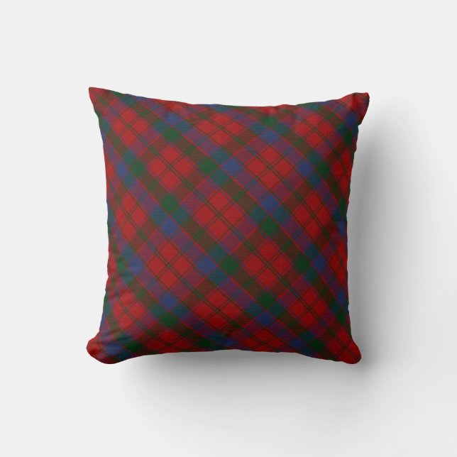 Donnachaidh (Robertson) Red tartan Kussen (Voorkant)