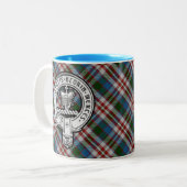 Donnachaidh (Robertson) Tweekleurige Koffiemok (Voorkant links)