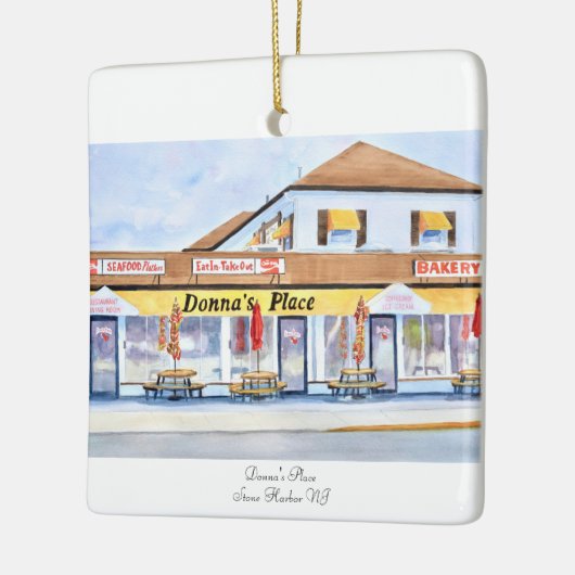 Donna's Place Keramische Kerst Ornament (Links)