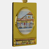 Donna's Place Kerst Ornament Verguld Banner Ornament (Rechts)