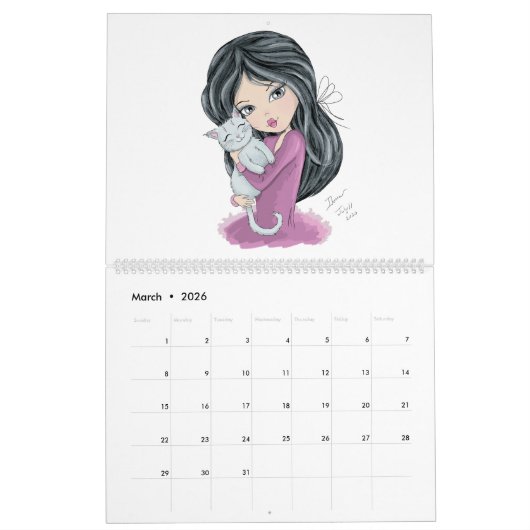 Donna's Whimsical Art II Kalender (Mar 2026)