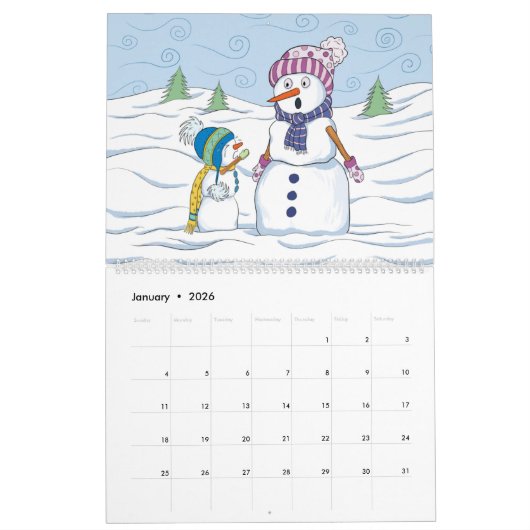 Donna's Whimsical Art Kalender (Jan 2026)