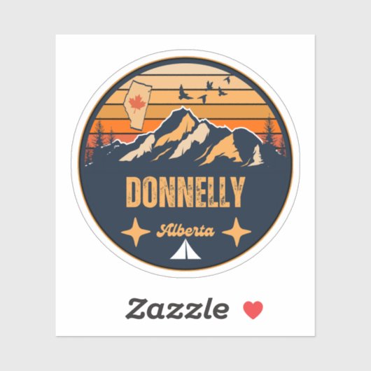 Donnelly, Alberta Sticker (Vel)