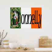 Donnelly Celtic Dragon Print (Keuken)