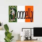 Donnelly Celtic Dragon Print (Thuiskantoor)