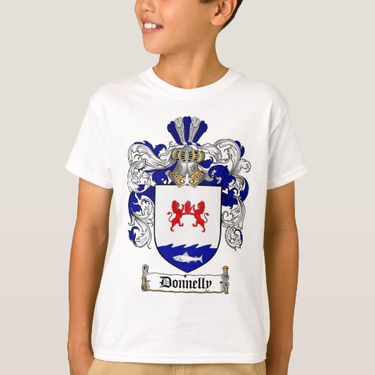 DONNELLY FAMILY CREST - DONNELLY COAT OF ARMS T-SHIRT (Voorkant)