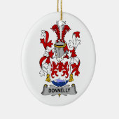 Donnelly Family Crest Keramisch Ornament (Rechts)