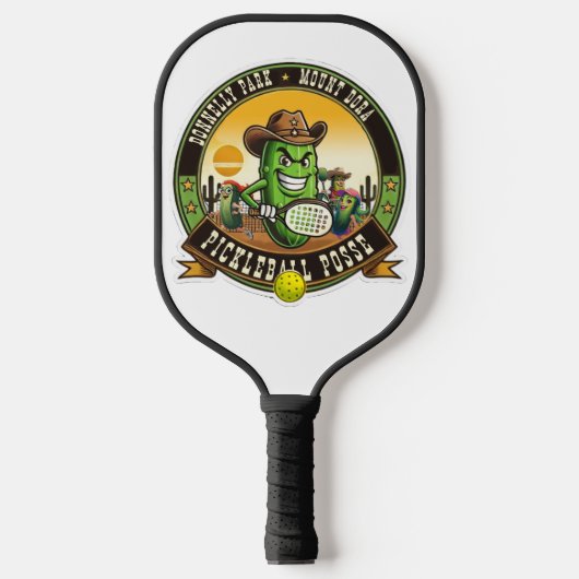Donnelly Park Pickleball Posse Paddle (Voorkant)