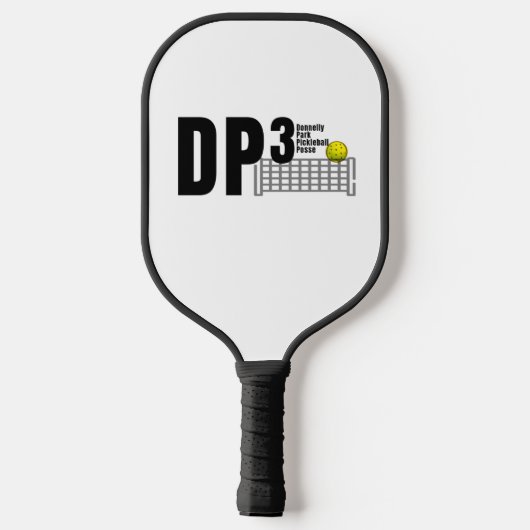 Donnelly Park Pickleball Posse Paddle (Achterkant)