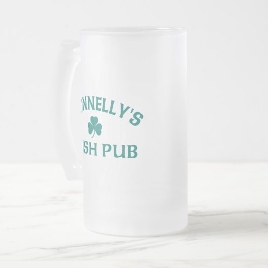 Donnelly's Irish Pub Matglas Bierpul (Voorkant links)