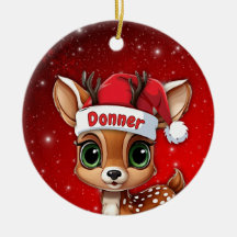 Donner Baby Deer, Fawn, Doe, Reindeer🦌 🎄
