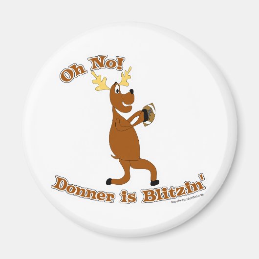 Donner is Blitzen! Magneet (Voorkant)