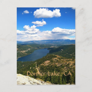 Donner Lake, Californië Briefkaart