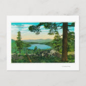 Donner Lake, Californië uit Ridge Briefkaart (Voorkant)