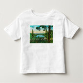 Donner Lake, Californië uit Ridge Kinder Shirts (Voorkant)