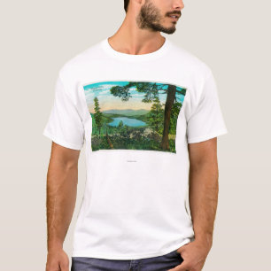Donner Lake, Californië uit Ridge T-shirt