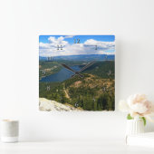 Donner Lake, Californië Vierkante Klok (Huis)