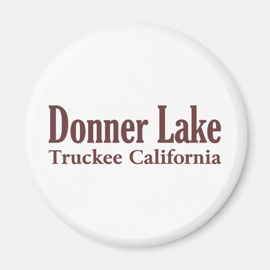 Donner Lake Magneet (Voorkant)