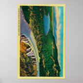 Donner Memorial Bridge en Poster (Voorkant)