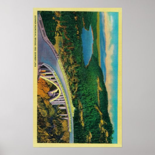 Donner Memorial Bridge en Poster (Voorkant)