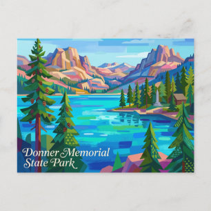 Donner Memorial State Park Californië Briefkaart