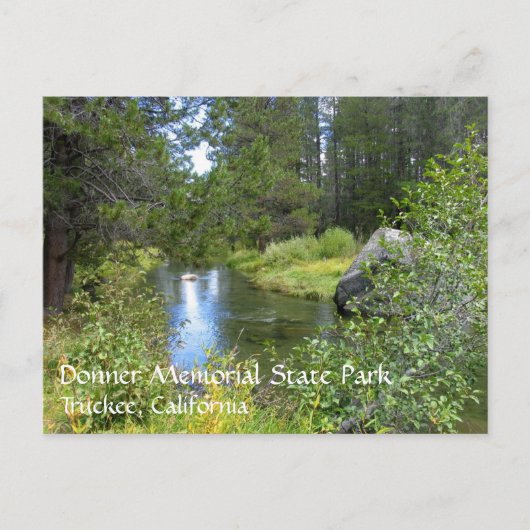 Donner Memorial State Park, Truckee, CA Briefkaart (Voorkant)