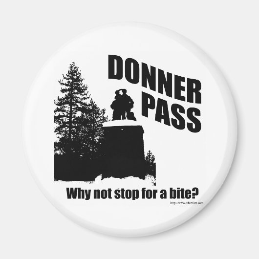 Donner Pass Magneet (Voorkant)
