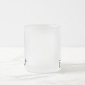 Donner Reindeer kerstT-shirts en cadeautjes Matglas Koffiemok (Center)