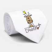 Donner Reindeer kerstT-shirts en cadeautjes Stropdas (Opgerold)