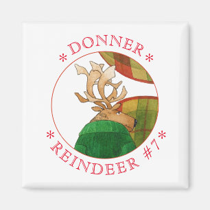 DONNER RENDIER Square Magnet