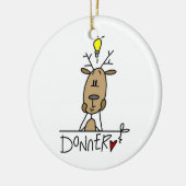 Donner the Reindeer Kerstkeepomwille Ornament (Links)